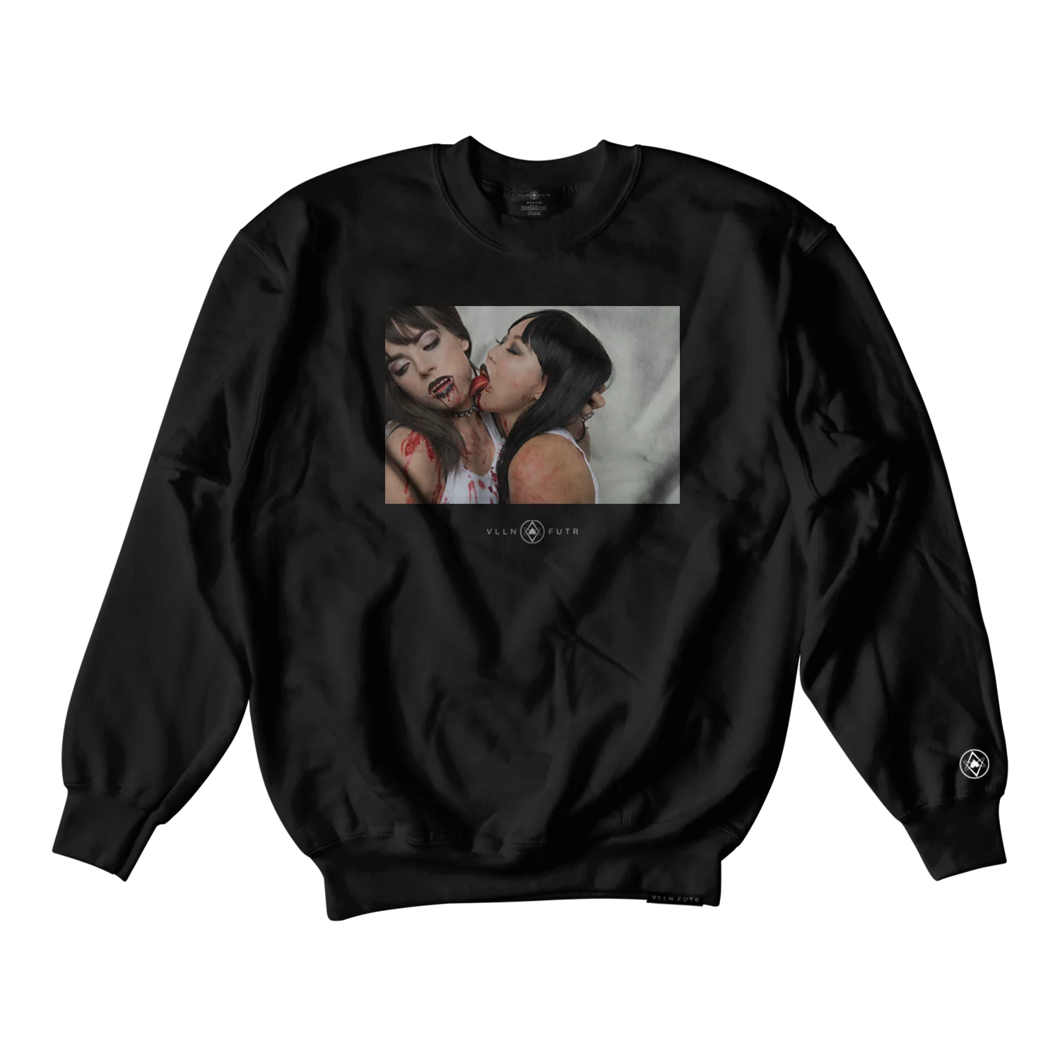 Vamp Lover Crewneck Sweatshirt By Vlln Futr